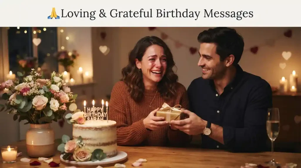 Loving & Grateful Birthday Messages