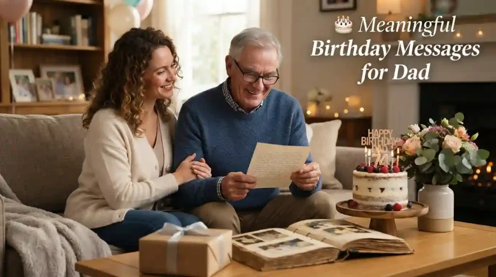 Meaningful Birthday Messages for Dad