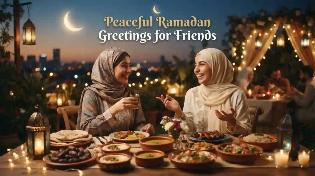 Peaceful Ramadan Greetings for Friends