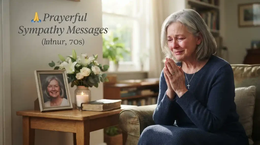 Prayerful Sympathy Messages