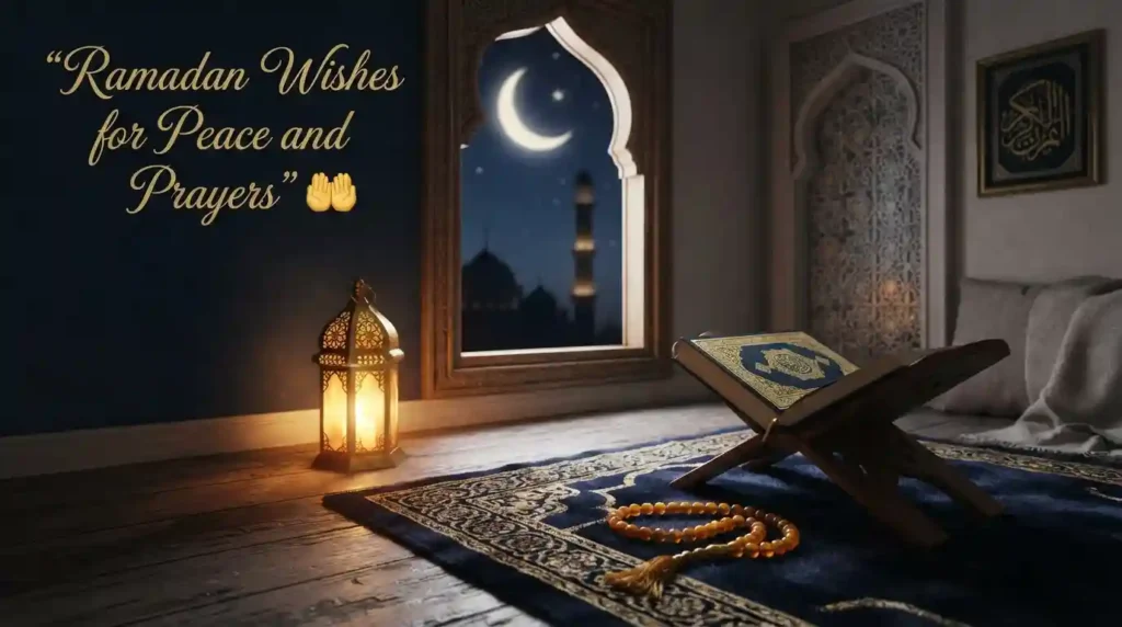 Ramadan Wishes for Peace and Prayers