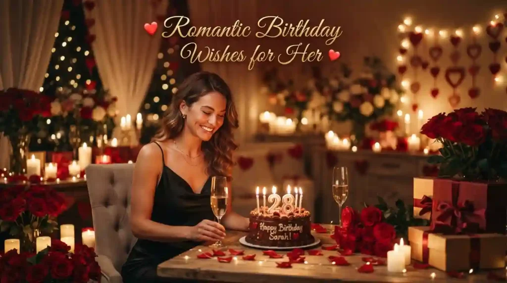 Romantic Birthday Wishes for Her