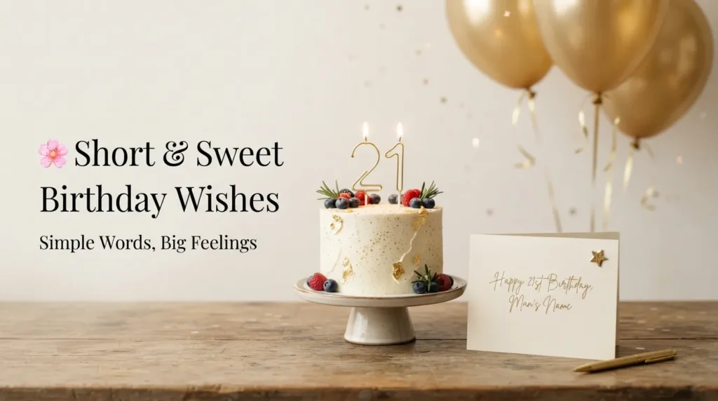 Short & Sweet Birthday Wishes