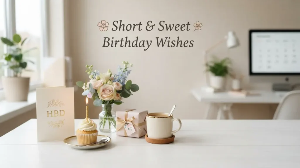 Short & Sweet Birthday Wishes