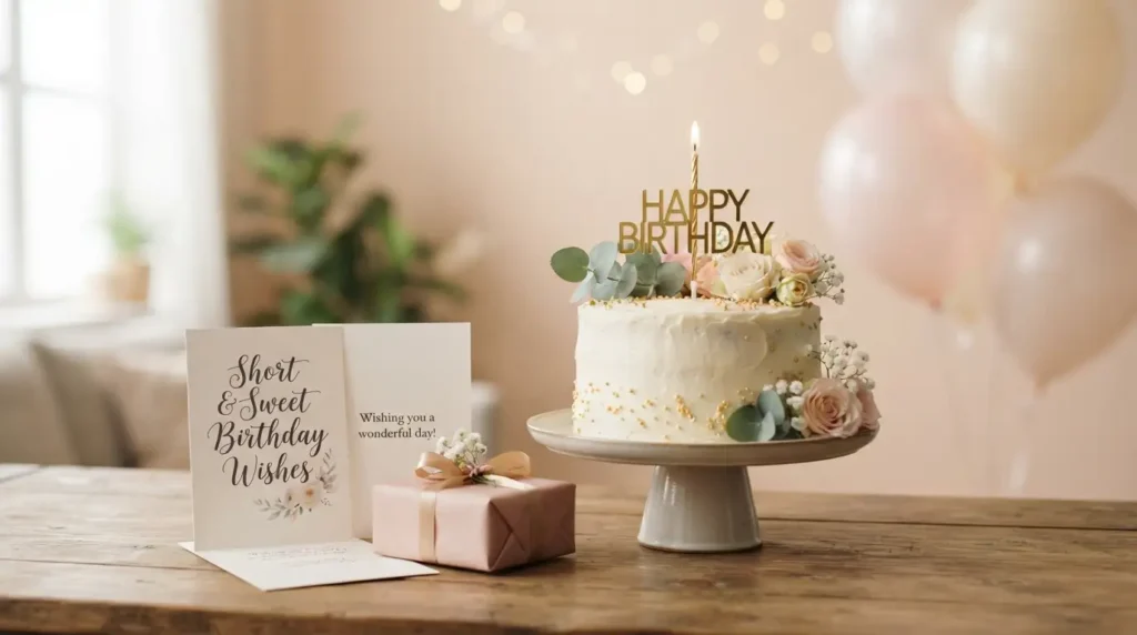Short & Sweet Birthday Wishes