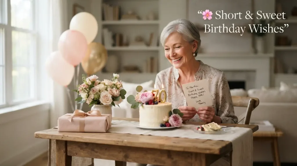 Short & Sweet Birthday Wishes