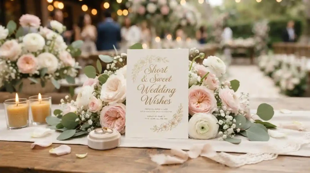 Short & Sweet Wedding Wishes