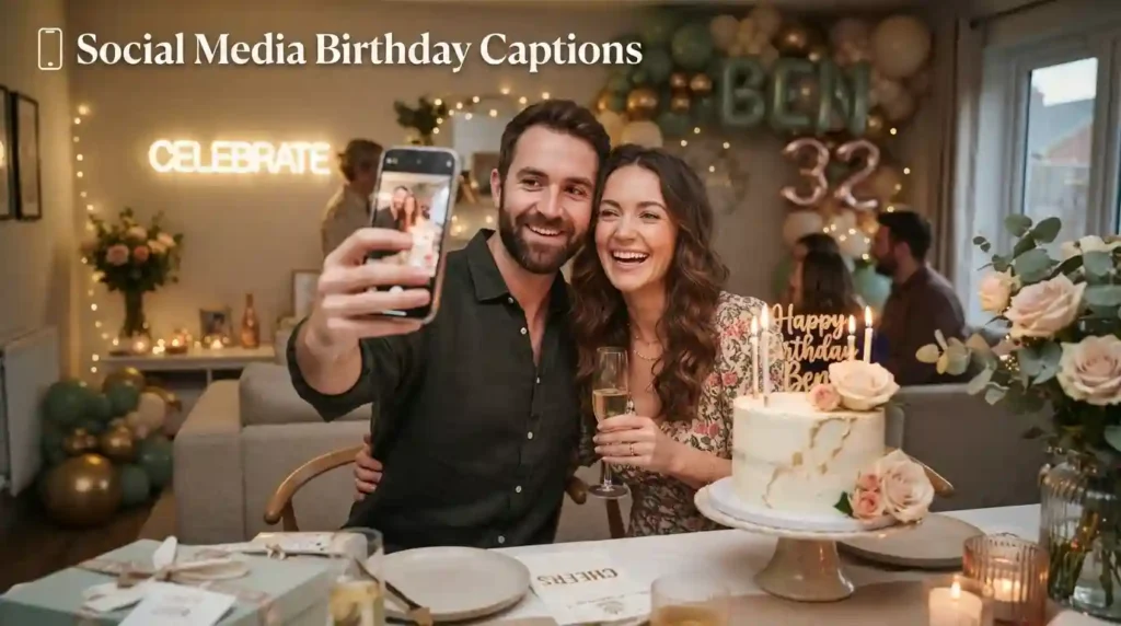 Social Media Birthday Captions