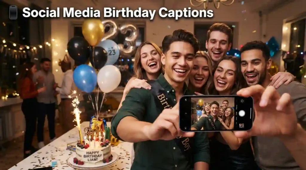 Social Media Birthday Captions