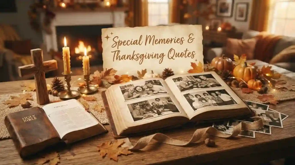 Special Memories & Thanksgiving Quotes