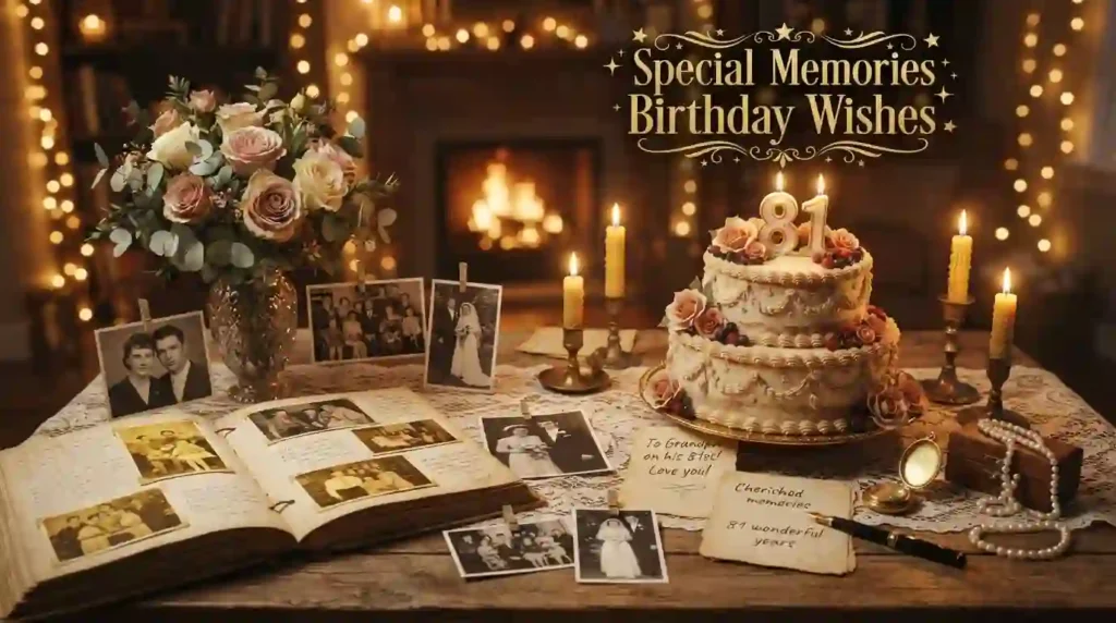 Special Memories Birthday Wishes