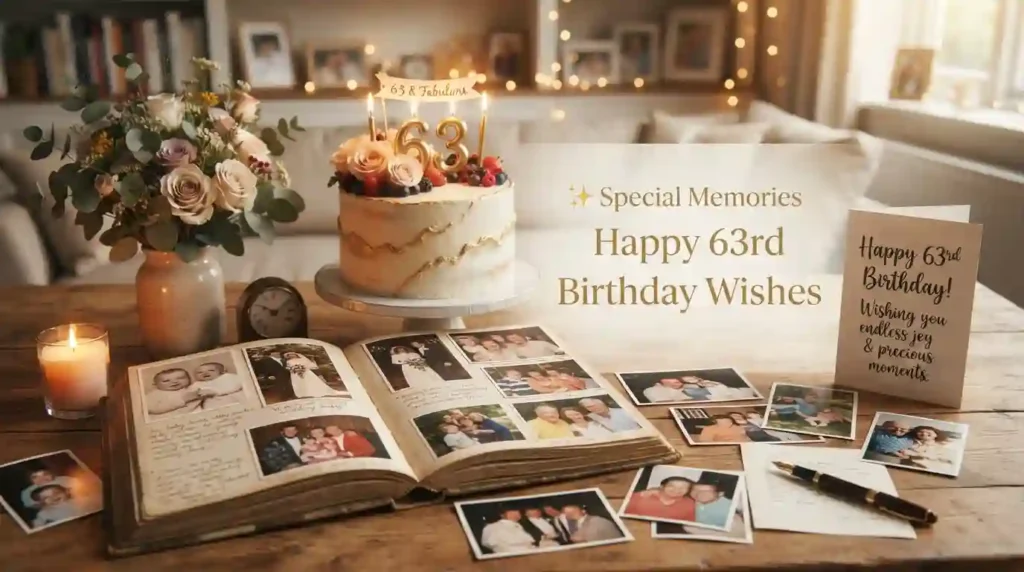 Special Memories Happy 63rd Birthday Wishes
