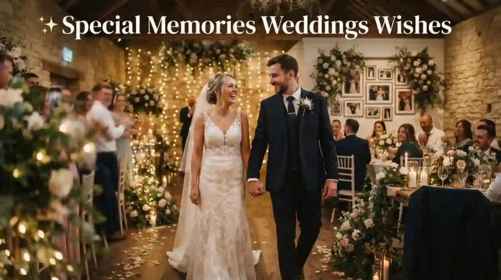 Special Memories Weddings Wishes