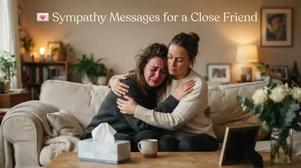 Sympathy Messages for a Close Friend