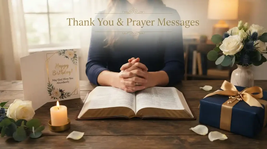 Thank You & Prayer Messages
