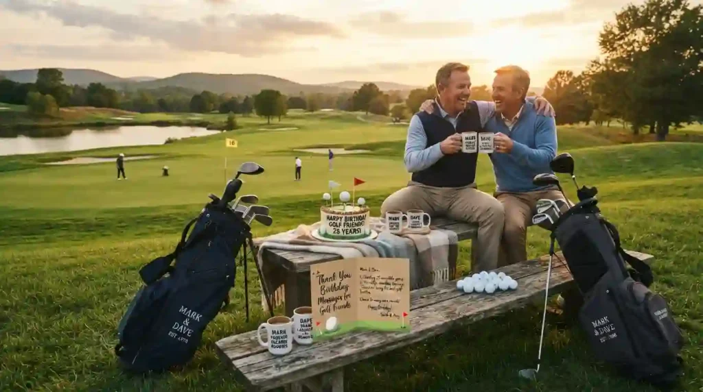 Thank You Birthday Messages for Golf Friends