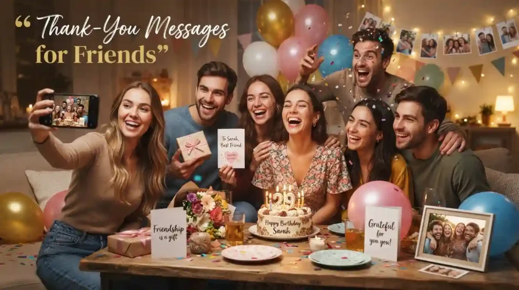 Thank-You Messages for Friends