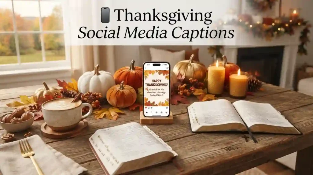 Thanksgiving Social Media Captions
