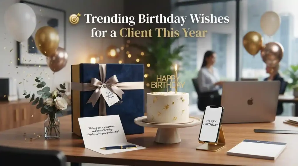 Trending Birthday Wishes for a Client This Year