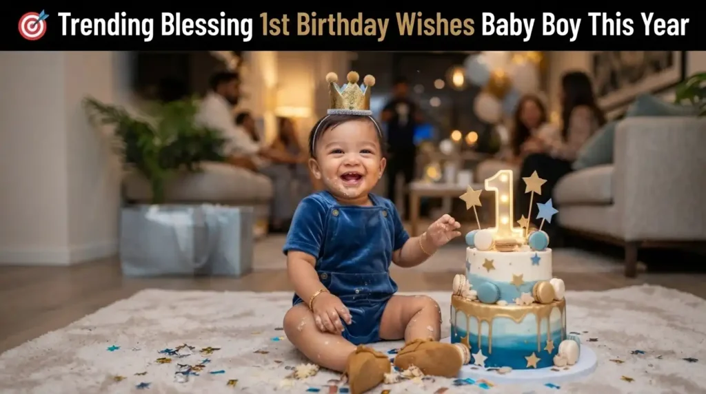 Trending Blessing 1st Birthday Wishes Baby Boy This Year