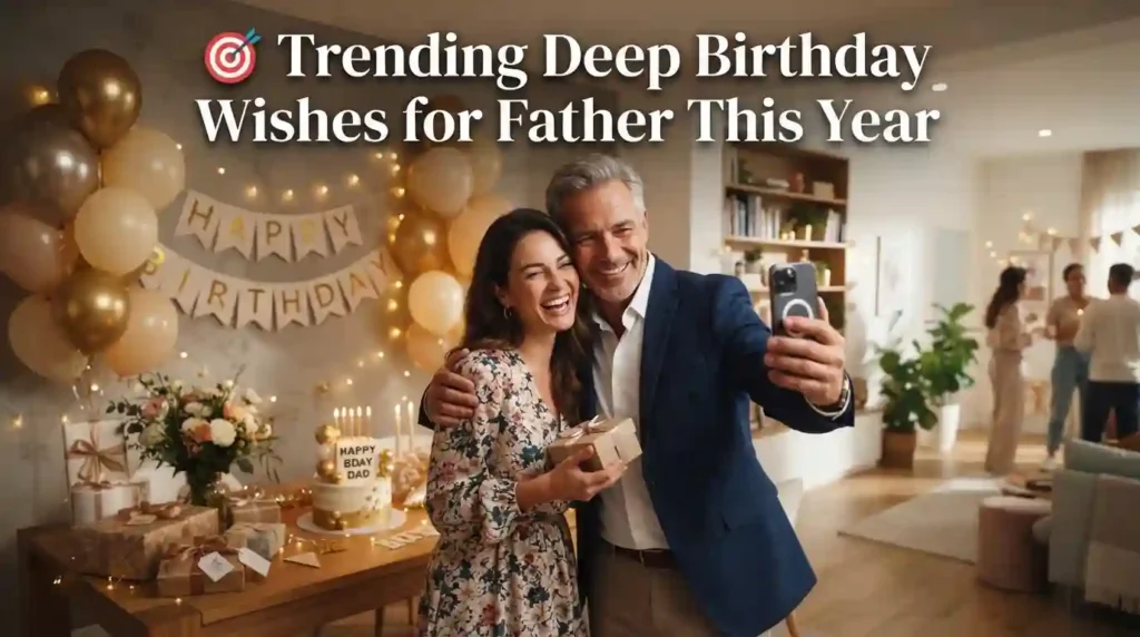 Trending Deep Birthday Wishes for Father This Year