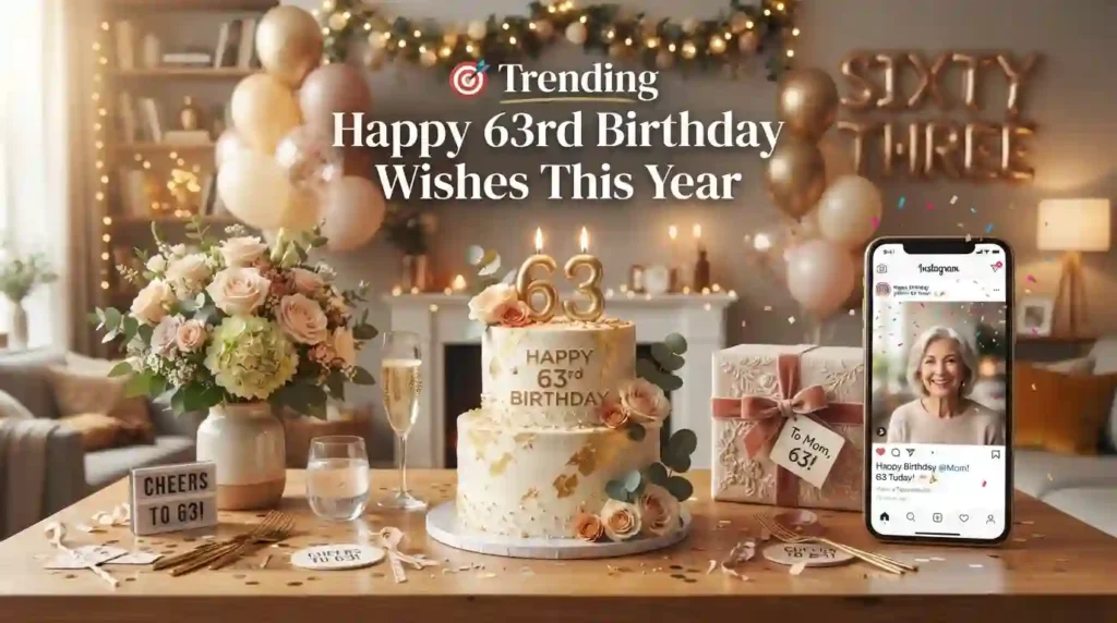 Trending Happy 63rd Birthday Wishes This Year
