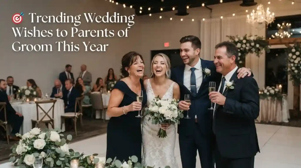 Trending Wedding Wishes to Parents of Groom This Year