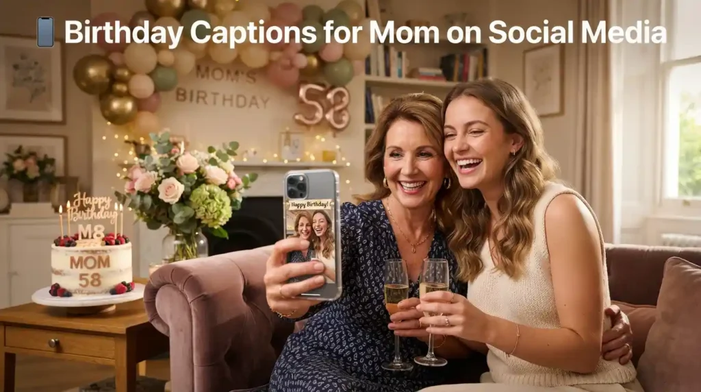 Birthday Captions for Mom on Social Media