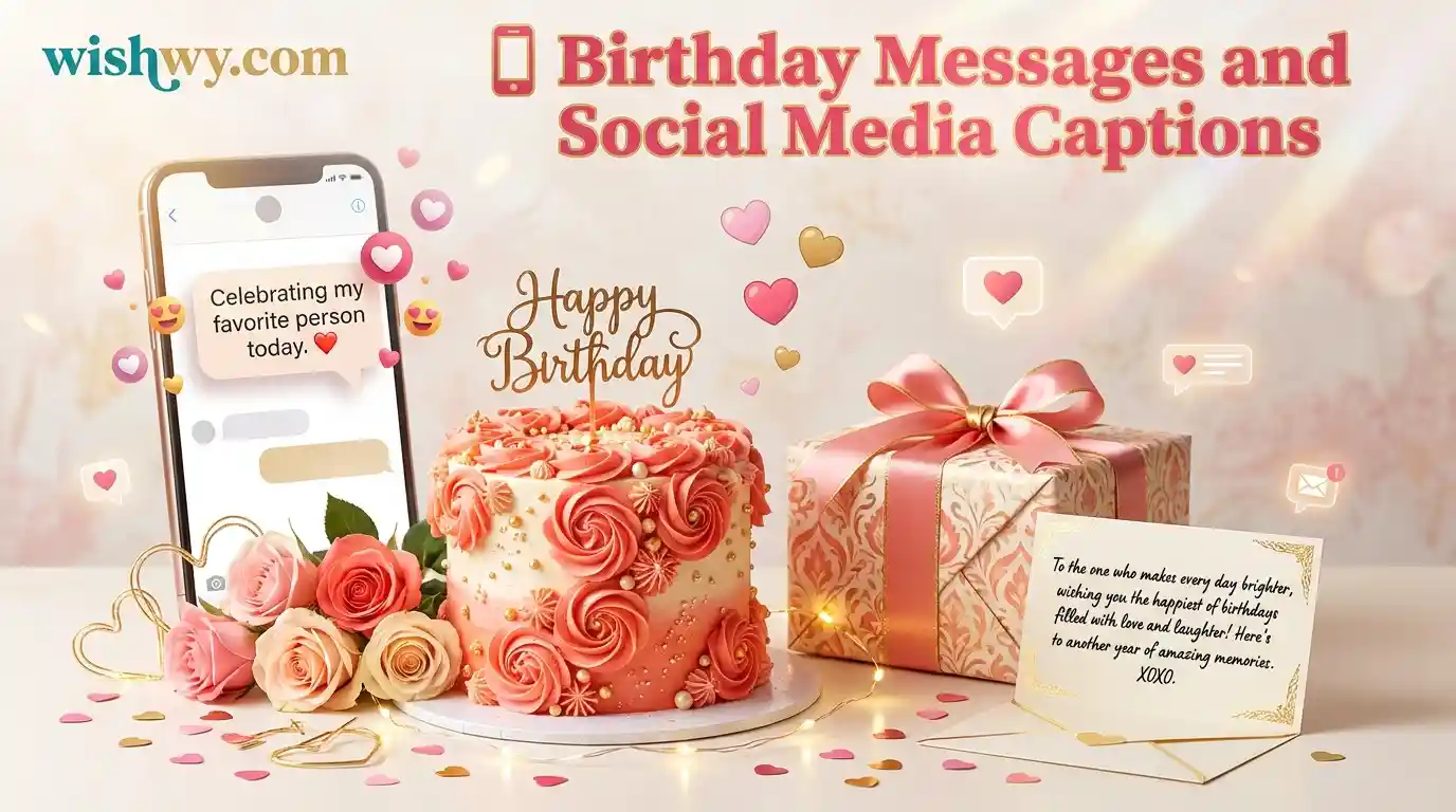 Birthday Messages and Social Media Captions