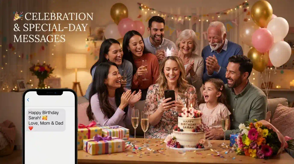 Celebration & Special-Day Messages