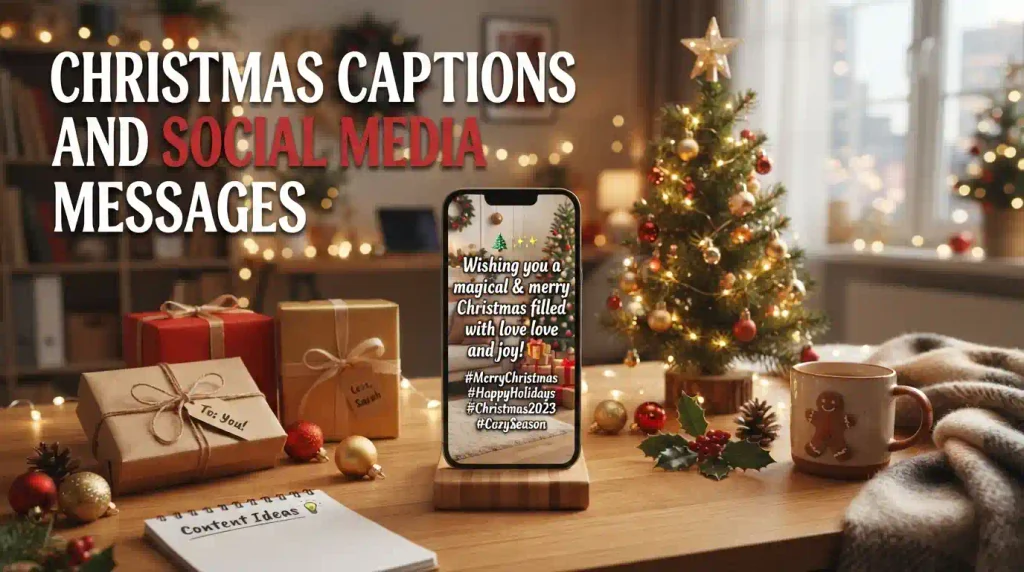 Christmas Captions and Social Media Messages