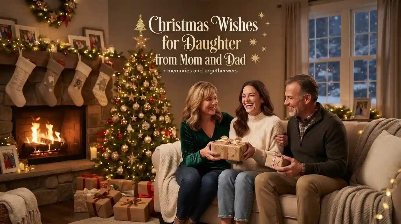 Christmas Wishes for Daughter from Mom and Dad