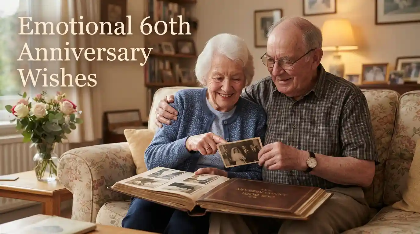Emotional 60th Anniversary Wishes