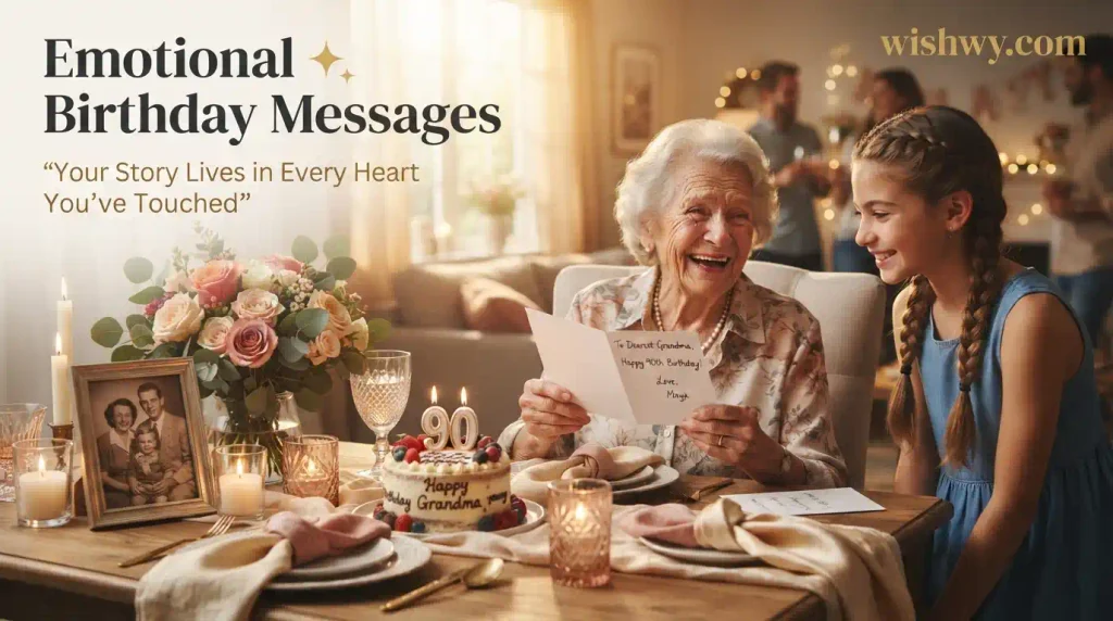 Emotional Birthday Messages