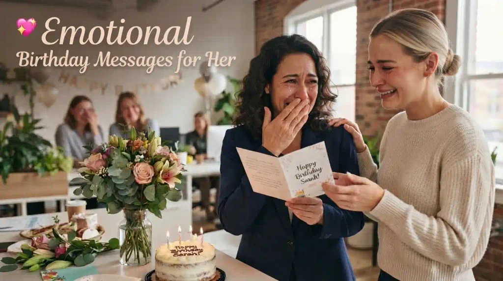 Emotional Birthday Messages for Her