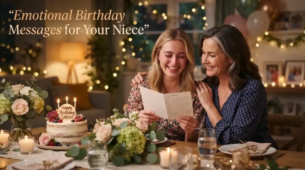 Emotional Birthday Messages for Your Niece