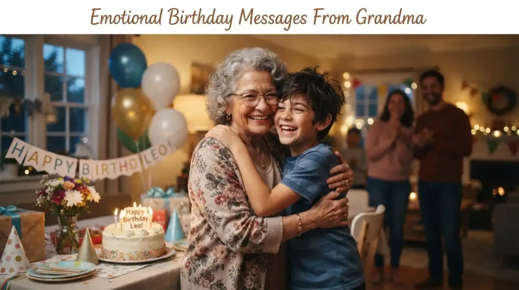 Emotional Birthday Messages From Grandma
