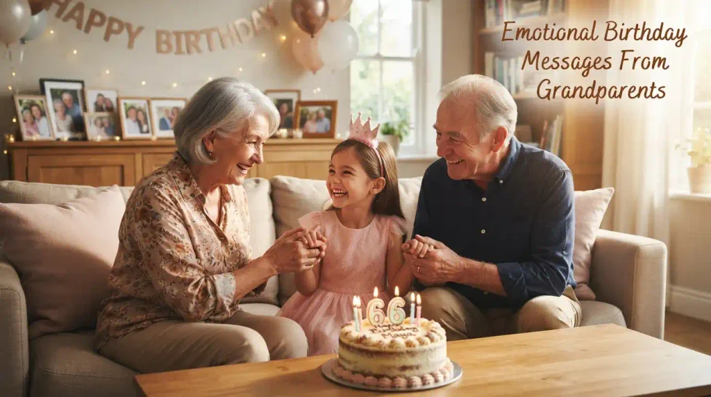 Emotional Birthday Messages From Grandparents