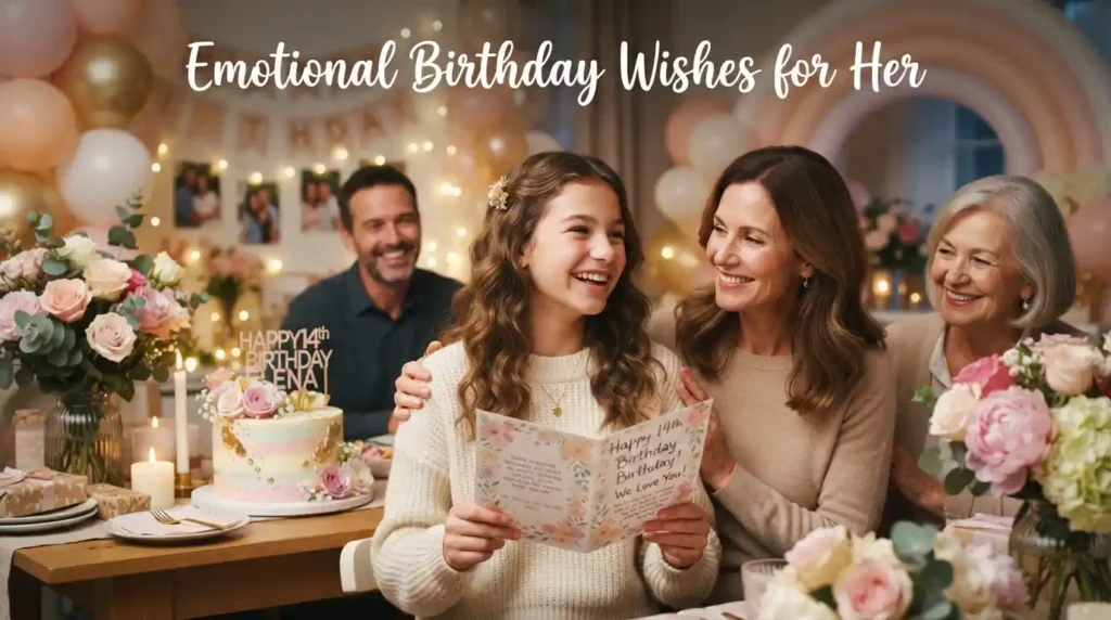 Emotional Birthday Wishes for Her