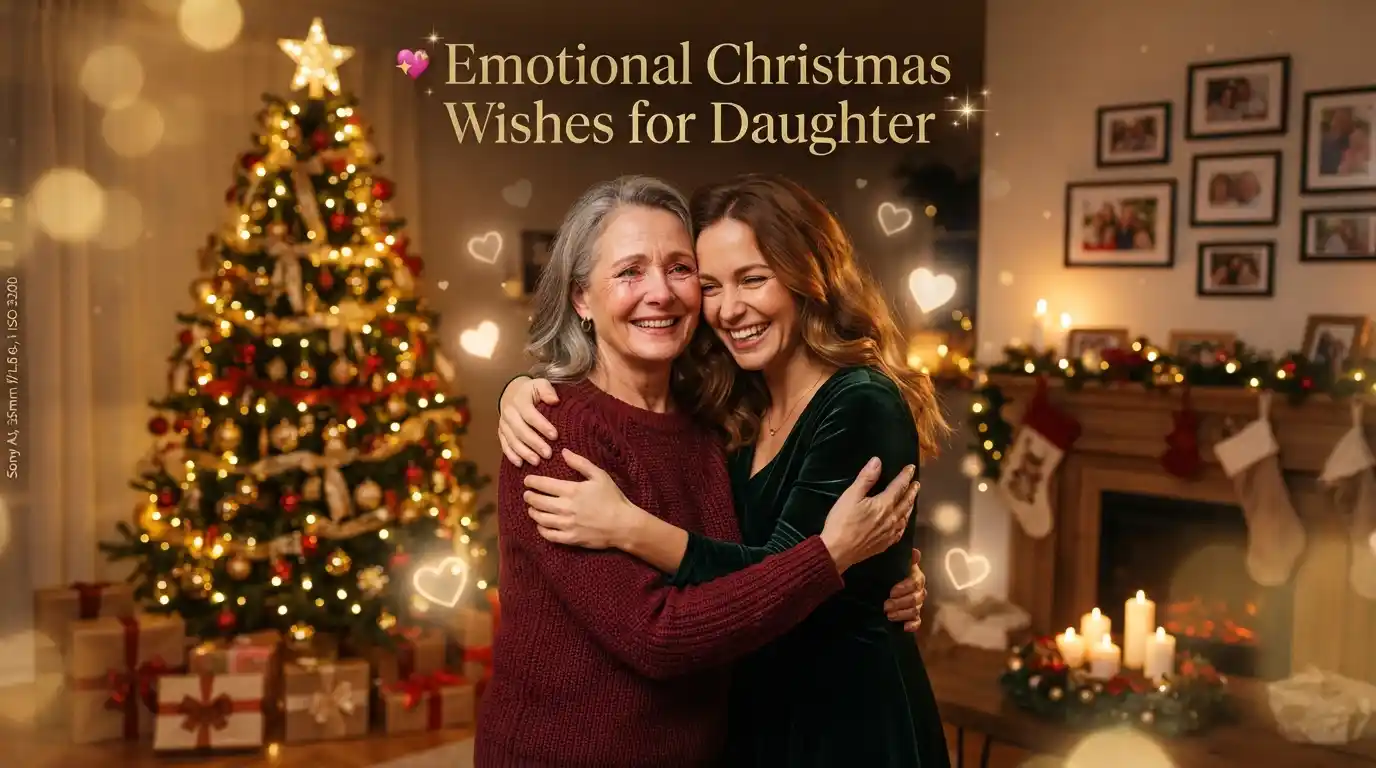 Emotional Christmas Wishes for Daughter
