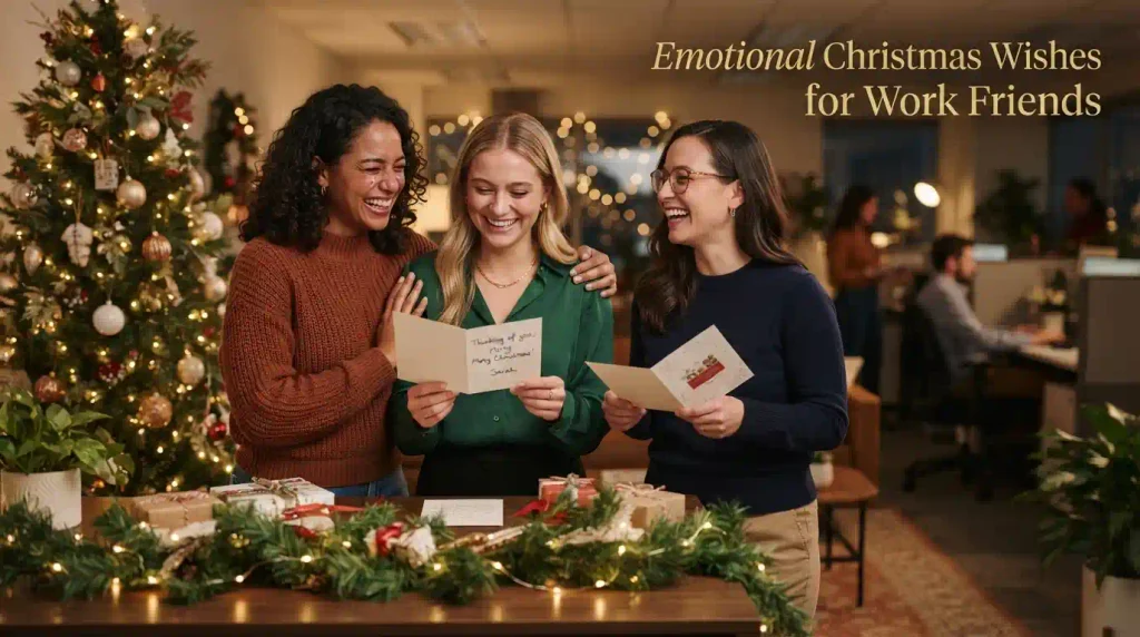 Emotional Christmas Wishes for Work Friends