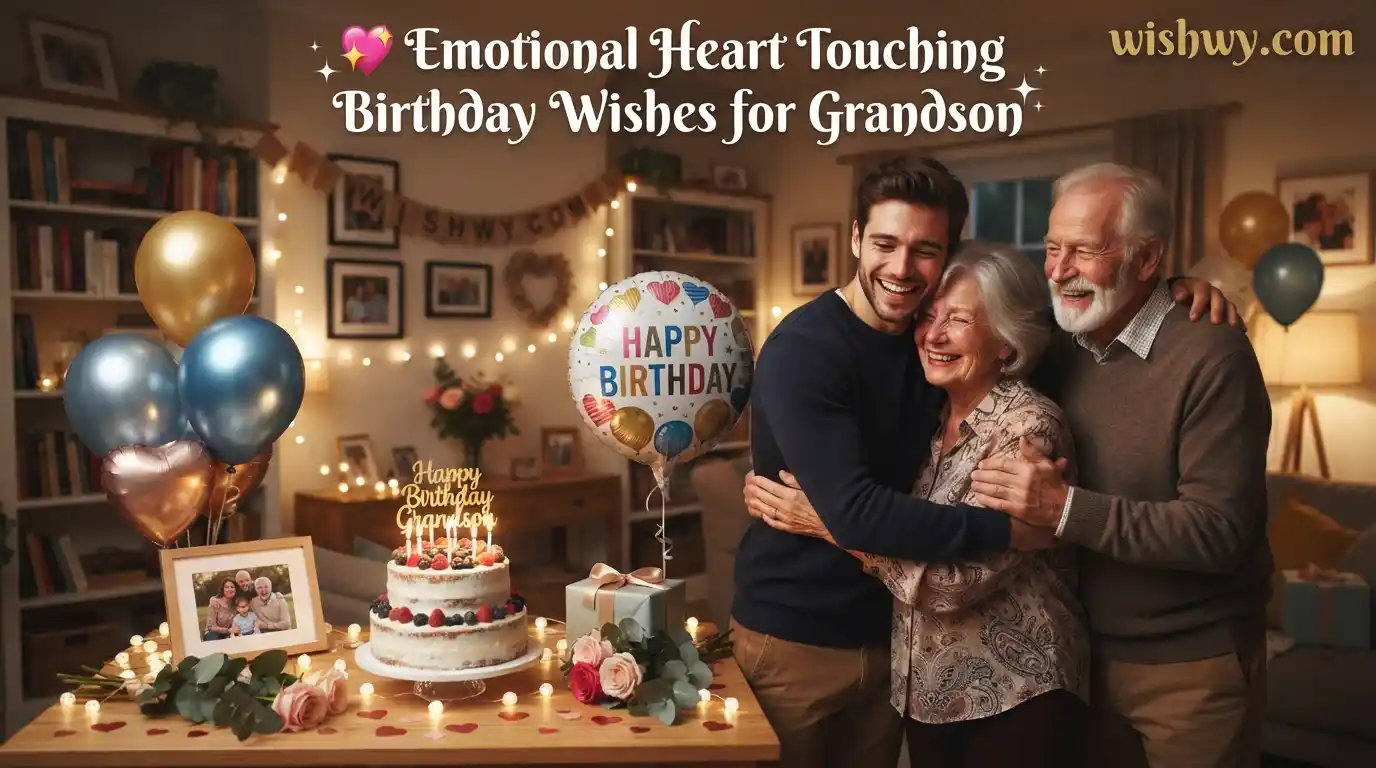 Emotional Heart Touching Birthday Wishes for Grandson