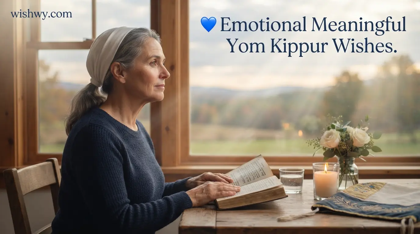 Emotional Meaningful Yom Kippur Wishes