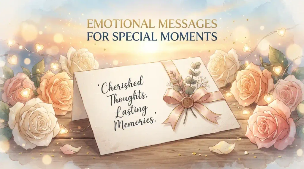 Emotional Messages for Special Moments