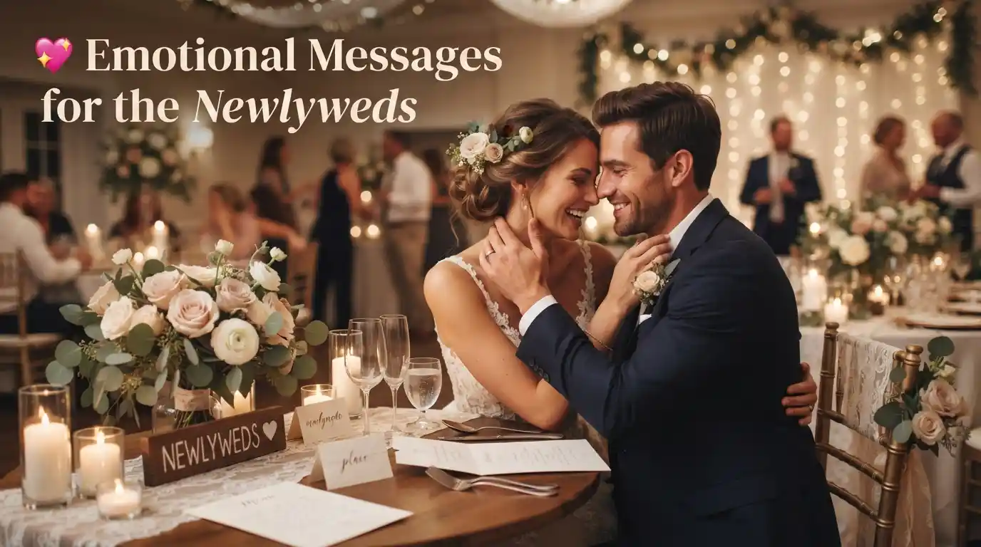 Emotional Messages for the Newlyweds