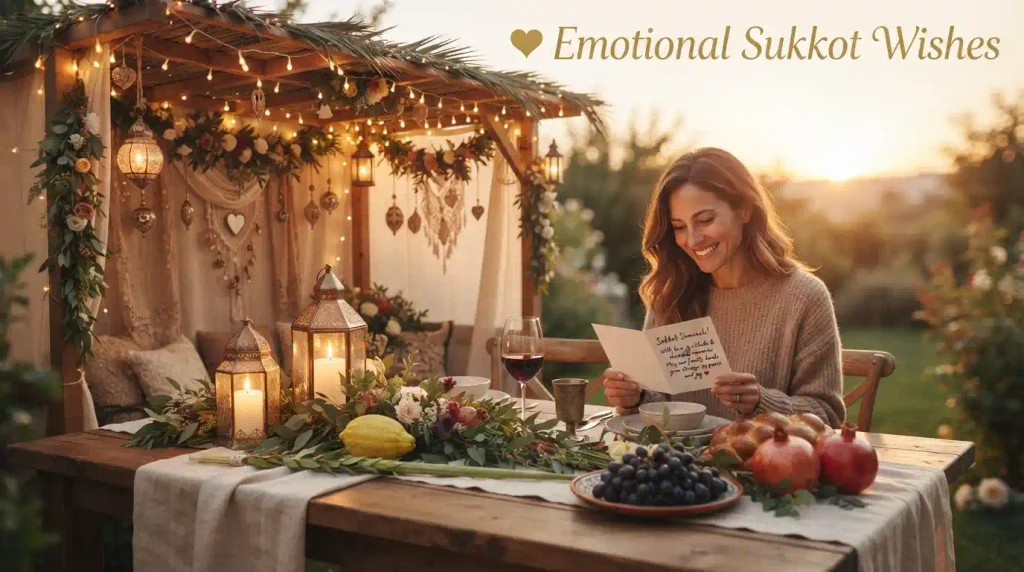 Emotional Sukkot Wishes