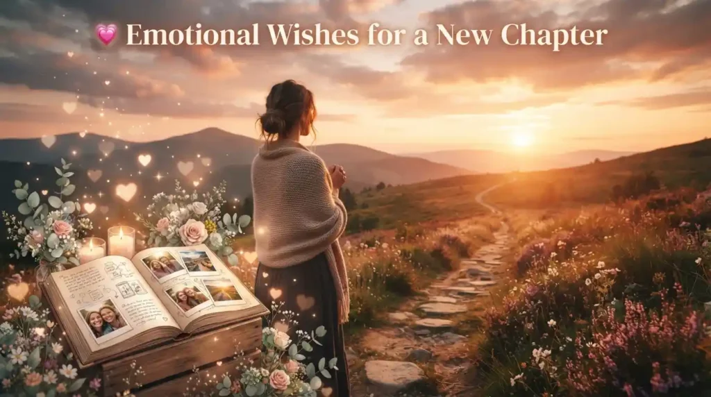 Emotional Wishes for a New Chapter