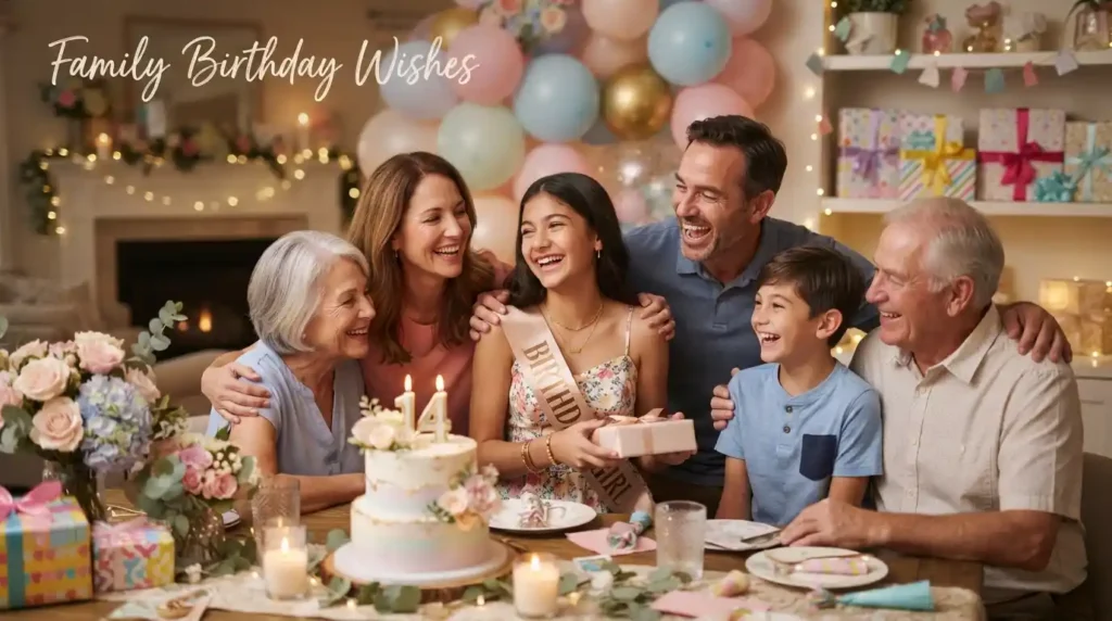 Family Birthday Wishes