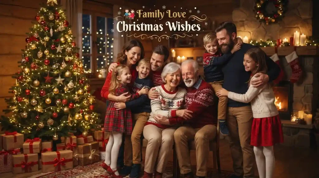 Family Love Christmas Wishes