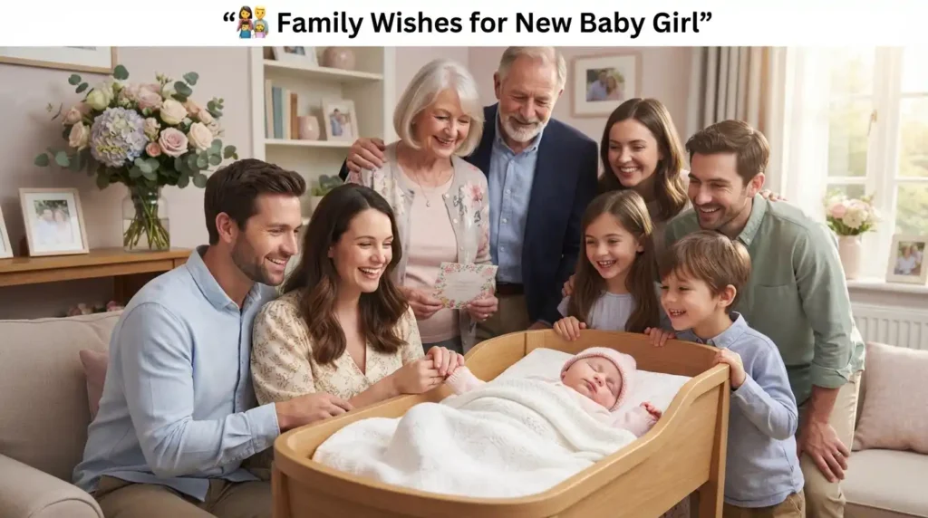 Family Wishes for New Baby Girl